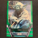 Star Wars Holocron 2020 - Jedi-13 Yoda - Green Parallel Vintage Trading Card Singles Topps