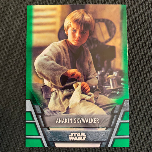 Star Wars Holocron 2020 - N-01 Anakin Skywalker - Green Parallel Vintage Trading Card Singles Topps