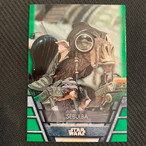 Star Wars Holocron 2020 - N-02 Sebulba - Green Parallel Vintage Trading Card Singles Topps