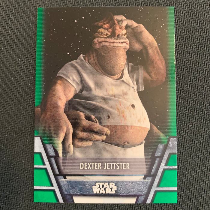 Star Wars Holocron 2020 - N-05 Dexter Jettster - Green Parallel Vintage Trading Card Singles Topps