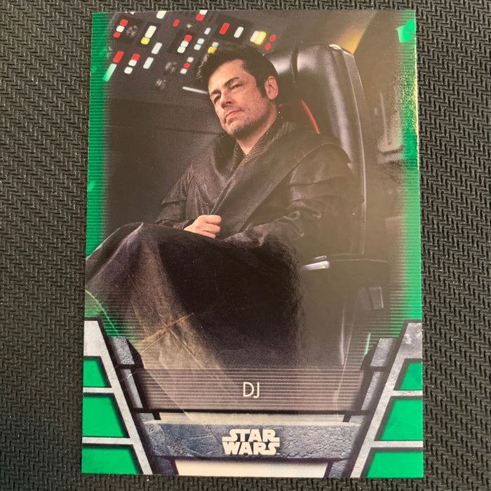 Star Wars Holocron 2020 - N-06 DJ - Green Parallel Vintage Trading Card Singles Topps