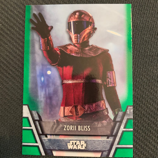 Star Wars Holocron 2020 - N-08 Zorii Bliss - Green Parallel Vintage Trading Card Singles Topps   