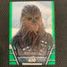 Star Wars Holocron 2020 - N-10 Chewbacca - Green Parallel Vintage Trading Card Singles Topps