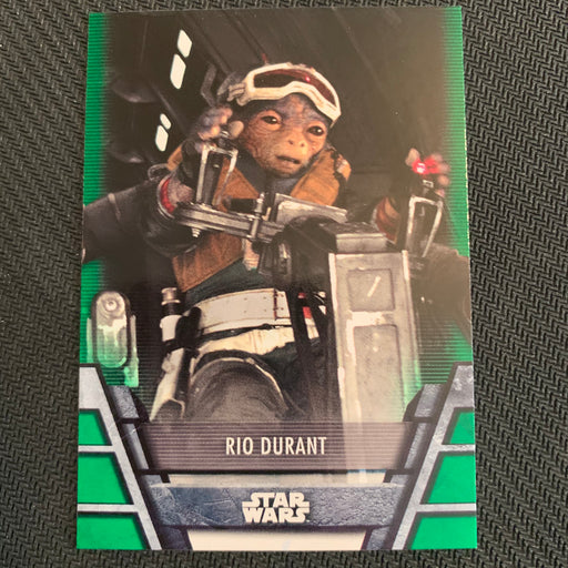 Star Wars Holocron 2020 - N-13 Rio Durant - Green Parallel Vintage Trading Card Singles Topps   