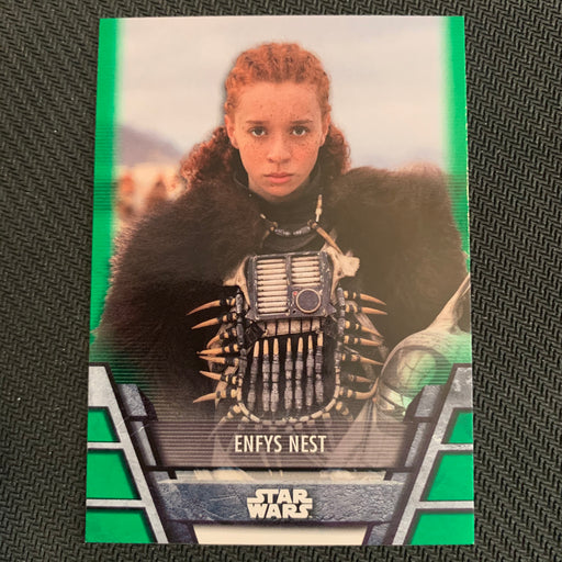 Star Wars Holocron 2020 - N-15 Enfys Nest - Green Parallel Vintage Trading Card Singles Topps