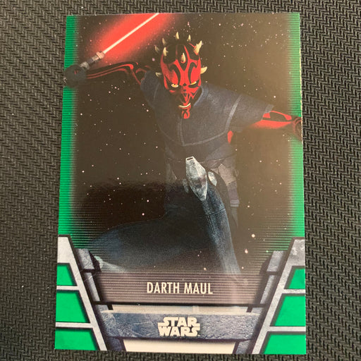 Star Wars Holocron 2020 - N-16 Darth Maul - Green Parallel Vintage Trading Card Singles Topps