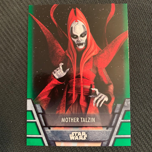 Star Wars Holocron 2020 - N-19 Mother Talzin - Green Parallel Vintage Trading Card Singles Topps
