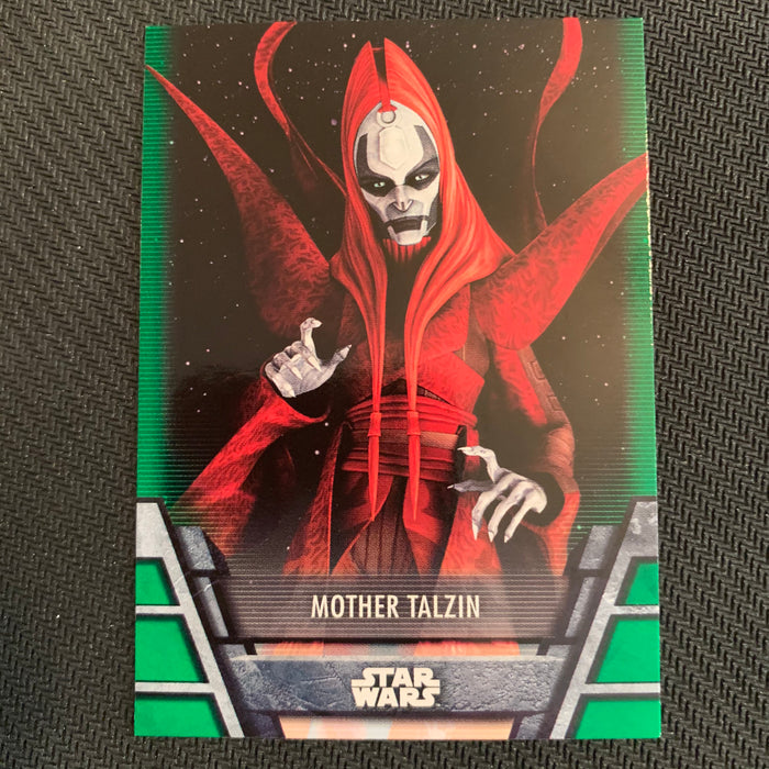 Star Wars Holocron 2020 - N-19 Mother Talzin - Green Parallel Vintage Trading Card Singles Topps