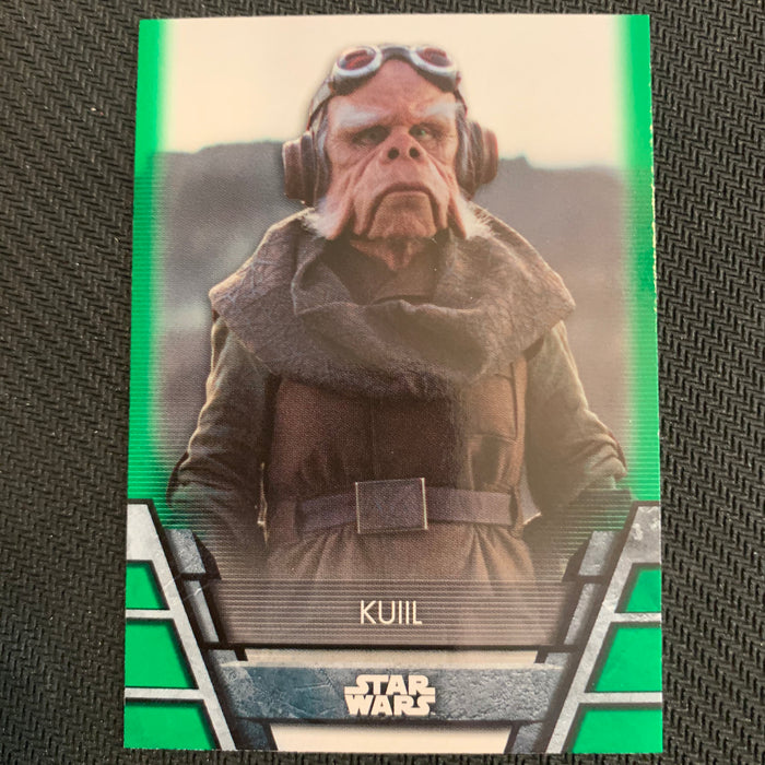 Star Wars Holocron 2020 - N-22 Kuiil - Green Parallel Vintage Trading Card Singles Topps