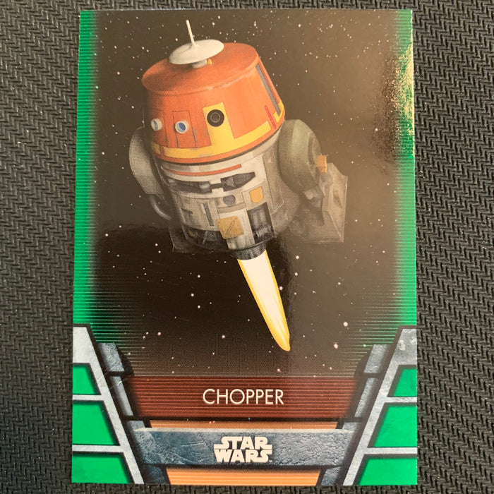 Star Wars Holocron 2020 - PX-06 Chopper - Green Parallel Vintage Trading Card Singles Topps