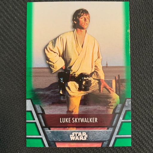 Star Wars Holocron 2020 - Reb-01 Luke Skywalker - Green Parallel Vintage Trading Card Singles Topps