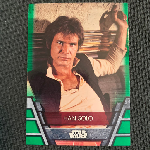 Star Wars Holocron 2020 - Reb-03 Han Solo - Green Parallel Vintage Trading Card Singles Topps   