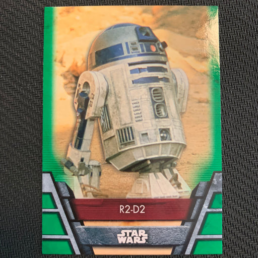 Star Wars Holocron 2020 - Reb-07 R2-D2 - Green Parallel Vintage Trading Card Singles Topps