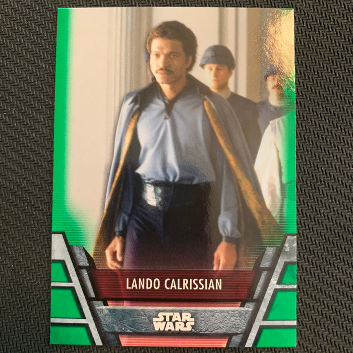 Star Wars Holocron 2020 - Reb-11 Lando Calrissian - Green Parallel Vintage Trading Card Singles Topps