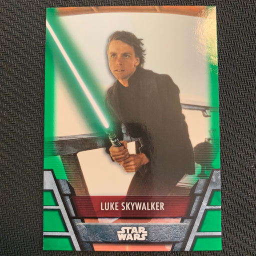 Star Wars Holocron 2020 - Reb-15 Luke Skywalker - Green Parallel Vintage Trading Card Singles Topps
