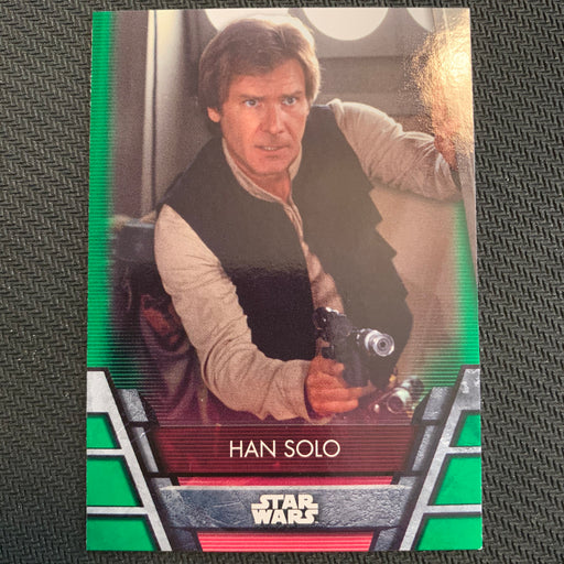 Star Wars Holocron 2020 - Reb-17 Han Solo - Green Parallel Vintage Trading Card Singles Topps   