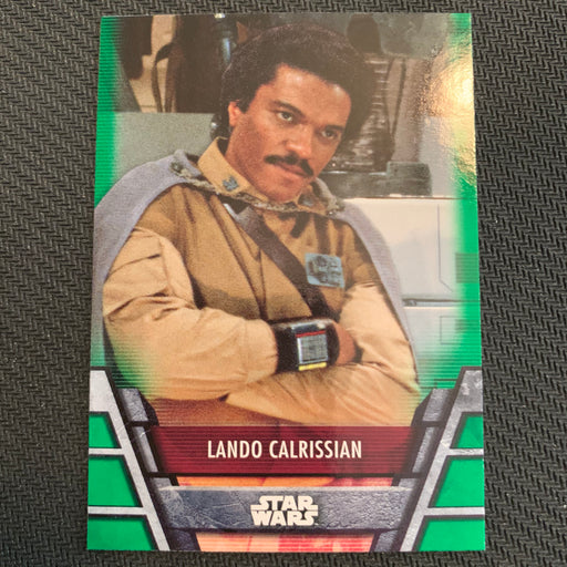 Star Wars Holocron 2020 - Reb-18 Lando Calrissian - Green Parallel Vintage Trading Card Singles Topps   