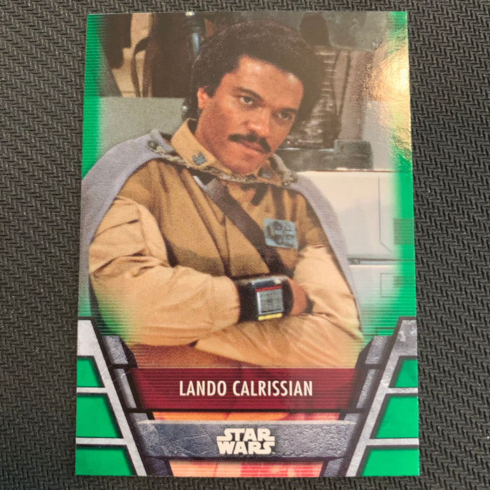 Star Wars Holocron 2020 - Reb-18 Lando Calrissian - Green Parallel Vintage Trading Card Singles Topps