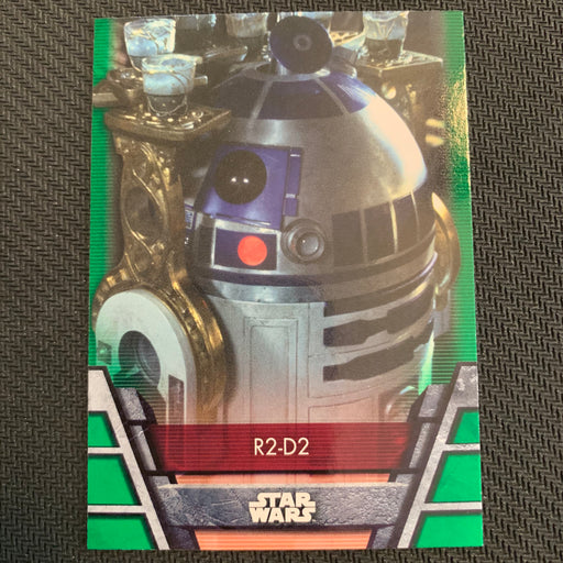 Star Wars Holocron 2020 - Reb-20 R2-D2 - Green Parallel Vintage Trading Card Singles Topps