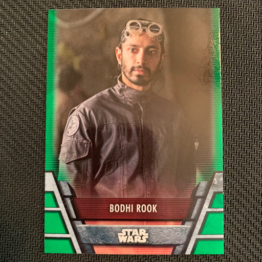 Star Wars Holocron 2020 - Reb-26 Bodhi Rook - Green Parallel Vintage Trading Card Singles Topps