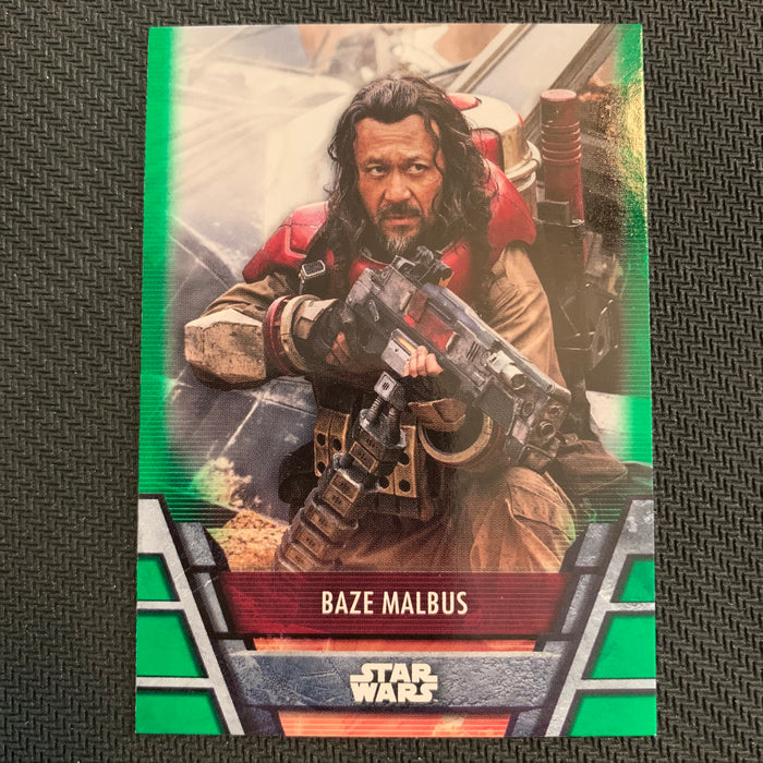 Star Wars Holocron 2020 - Reb-28 Baze Malbus - Green Parallel Vintage Trading Card Singles Topps