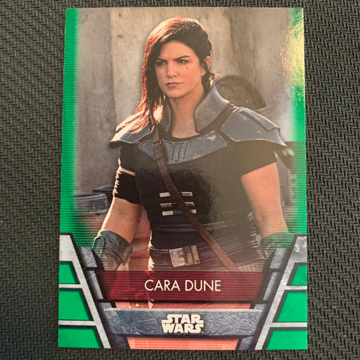 Star Wars Holocron 2020 - Reb-33 Cara Dune - Green Parallel Vintage Trading Card Singles Topps