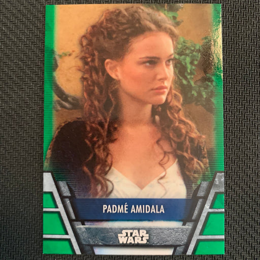 Star Wars Holocron 2020 - Rep-06 Padmé Amidala - Green Parallel Vintage Trading Card Singles Topps