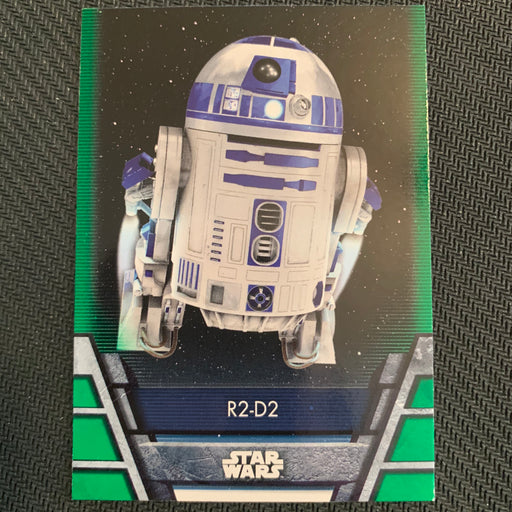 Star Wars Holocron 2020 - Rep-09 R2-D2 - Green Parallel Vintage Trading Card Singles Topps