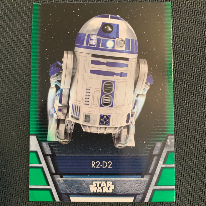 Star Wars Holocron 2020 - Rep-09 R2-D2 - Green Parallel Vintage Trading Card Singles Topps