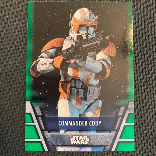 Star Wars Holocron 2020 - Rep-12 Commander Cody - Green Parallel Vintage Trading Card Singles Topps   