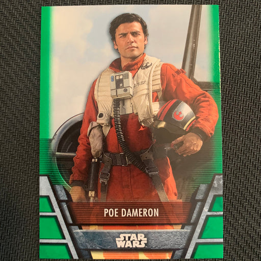 Star Wars Holocron 2020 - Res-03 Poe Dameron - Green Parallel Vintage Trading Card Singles Topps