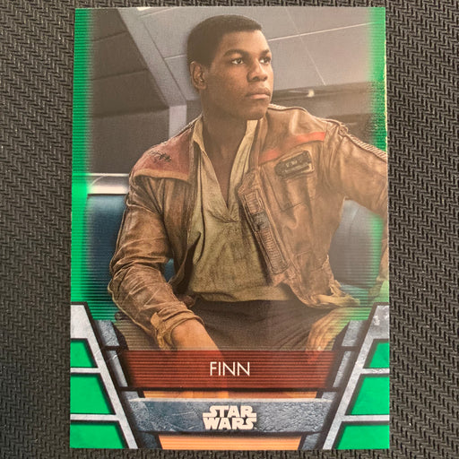 Star Wars Holocron 2020 - Res-11 Finn - Green Parallel Vintage Trading Card Singles Topps
