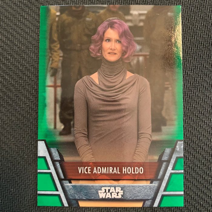 Star Wars Holocron 2020 - Res-17 Vice Admiral Holdo - Green Parallel Vintage Trading Card Singles Topps