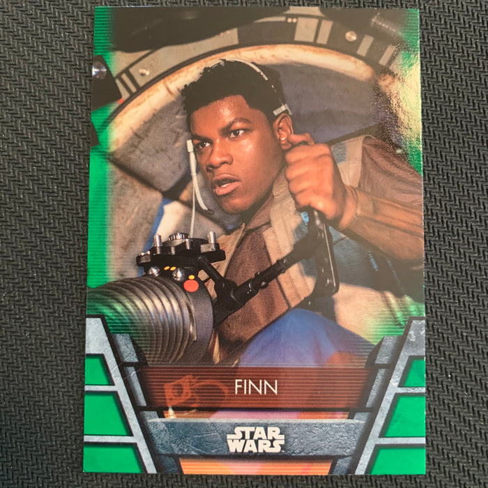 Star Wars Holocron 2020 - Res-20 Finn - Green Parallel Vintage Trading Card Singles Topps
