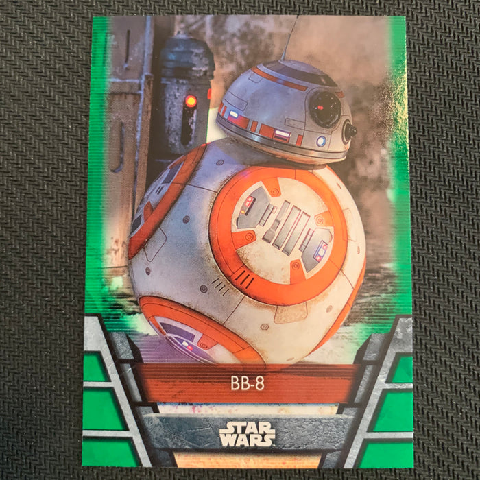 Star Wars Holocron 2020 - Res-23 BB-8 - Green Parallel Vintage Trading Card Singles Topps