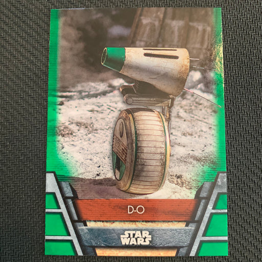 Star Wars Holocron 2020 - Res-24 D-O - Green Parallel Vintage Trading Card Singles Topps