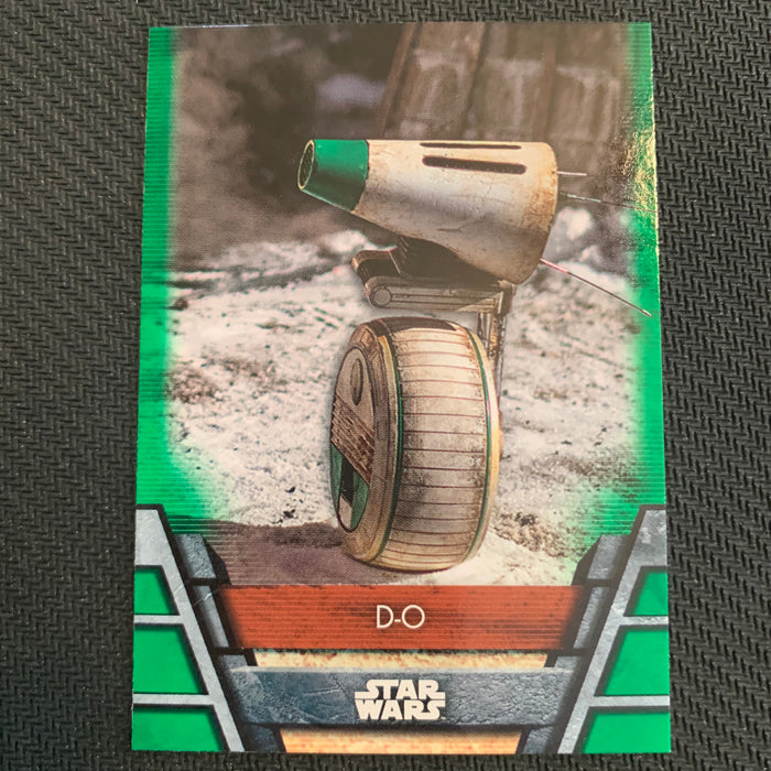 Star Wars Holocron 2020 - Res-24 D-O - Green Parallel Vintage Trading Card Singles Topps