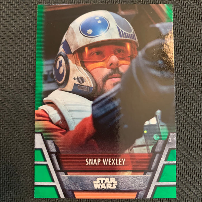 Star Wars Holocron 2020 - Res-30 Snap Wexley - Green Parallel Vintage Trading Card Singles Topps