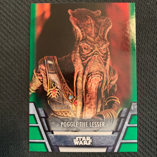 Star Wars Holocron 2020 - Sep-04 Poggle The Lesser - Green Parallel Vintage Trading Card Singles Topps   
