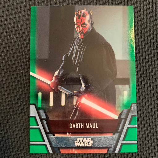 Star Wars Holocron 2020 - Sith-01 Darth Maul - Green Parallel Vintage Trading Card Singles Topps