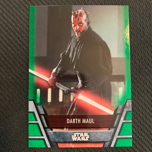 Star Wars Holocron 2020 - Sith-01 Darth Maul - Green Parallel Vintage Trading Card Singles Topps   
