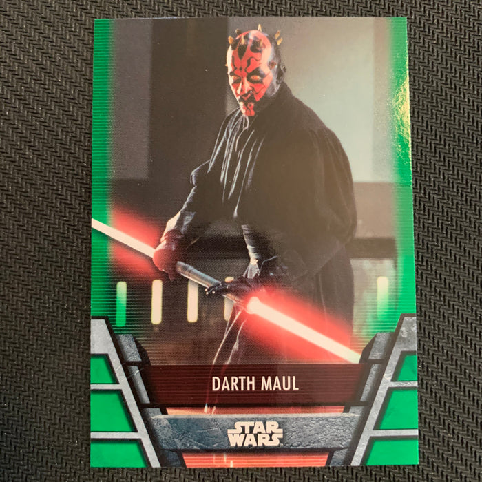 Star Wars Holocron 2020 - Sith-01 Darth Maul - Green Parallel Vintage Trading Card Singles Topps