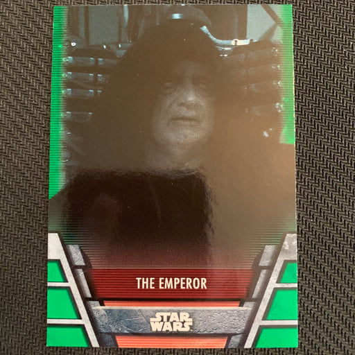 Star Wars Holocron 2020 - Sith-03 The Emperor - Green Parallel Vintage Trading Card Singles Topps   