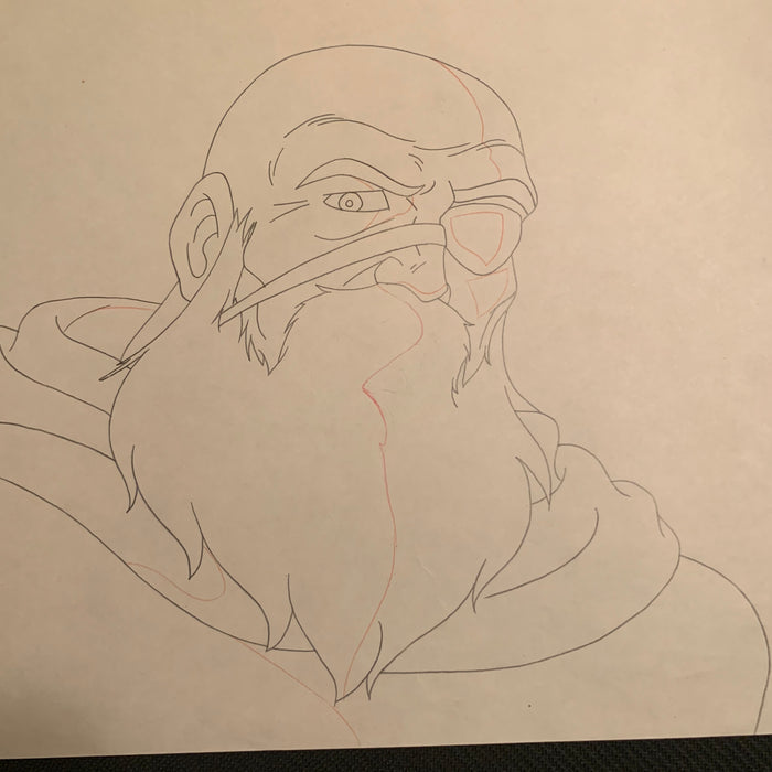 Conan Animation Cel 11 - Old Man Snag Vintage Conan Animation   