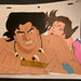Conan Animation Cel 02 - Conan and Jezmine Vintage Conan Animation   