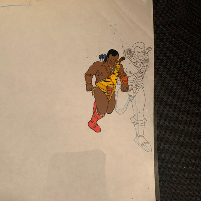 Conan Animation Cel 35 - Zula Vintage Conan Animation   