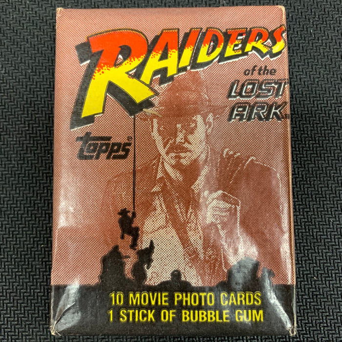 Raiders of the Lost Ark 1981 Trading Card Pack Vintage Trading Cards Heroic Goods and Games   