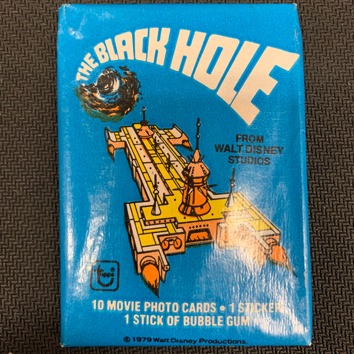 Black Hole 1979 Trading Card Pack Vintage Trading Cards Heroic Goods and Games   