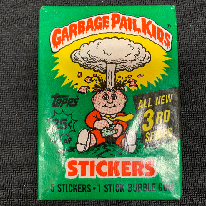 Garbage Pail Kids Series 03 1986 Trading Card Pack Vintage Trading Cards Heroic Goods and Games   