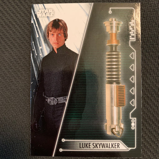 Star Wars Holocron 2020 - LJ-01 Luke Skywalker Vintage Trading Card Singles Topps
